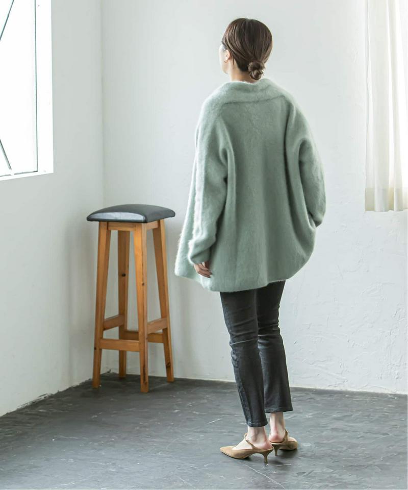 NOBLE(ノーブル)の「ラクーンニットオーバーカーディガン◇（NOBLE