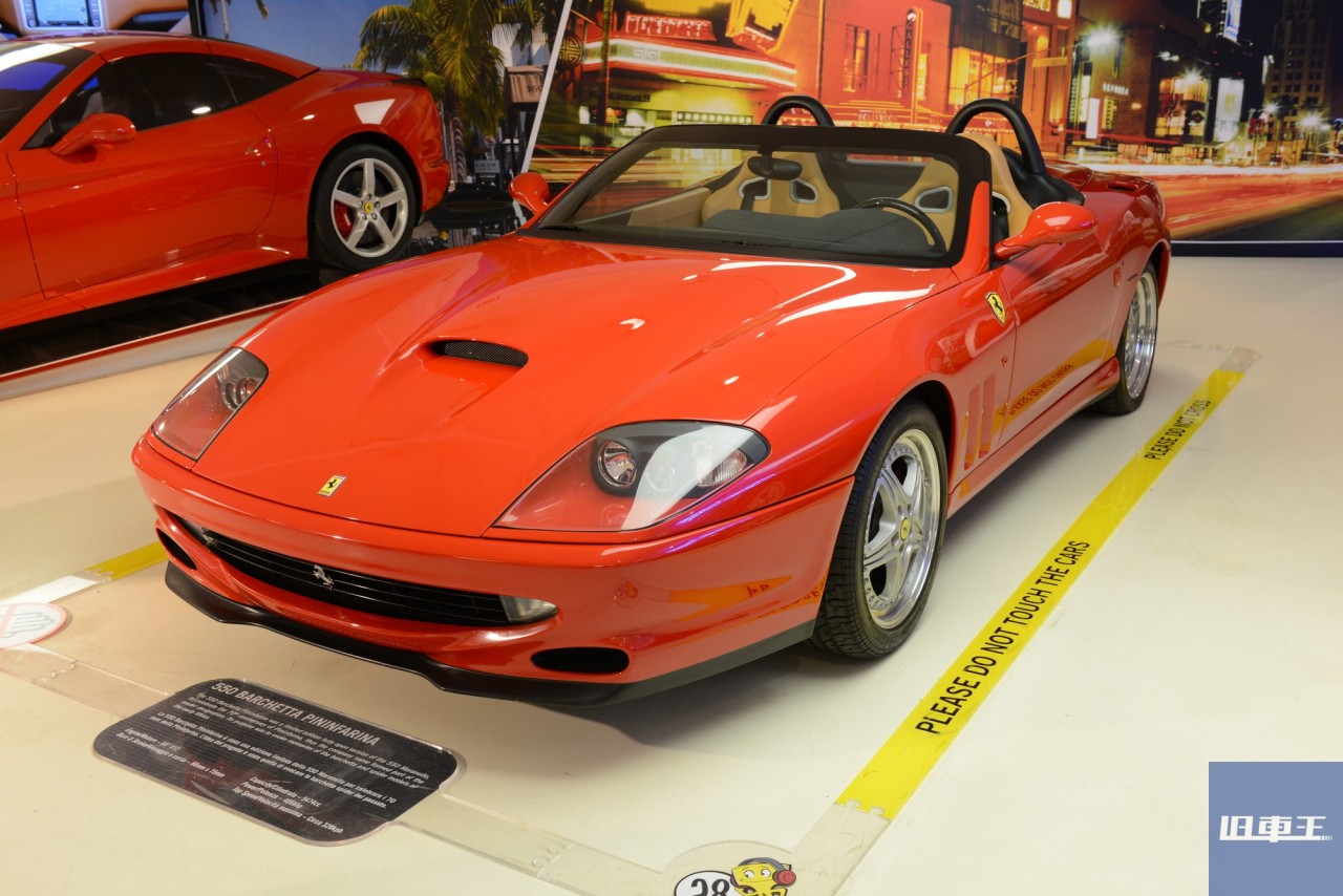 フェラーリ・550 バルケッタ ピニンファリーナは世界でわずか448台しか