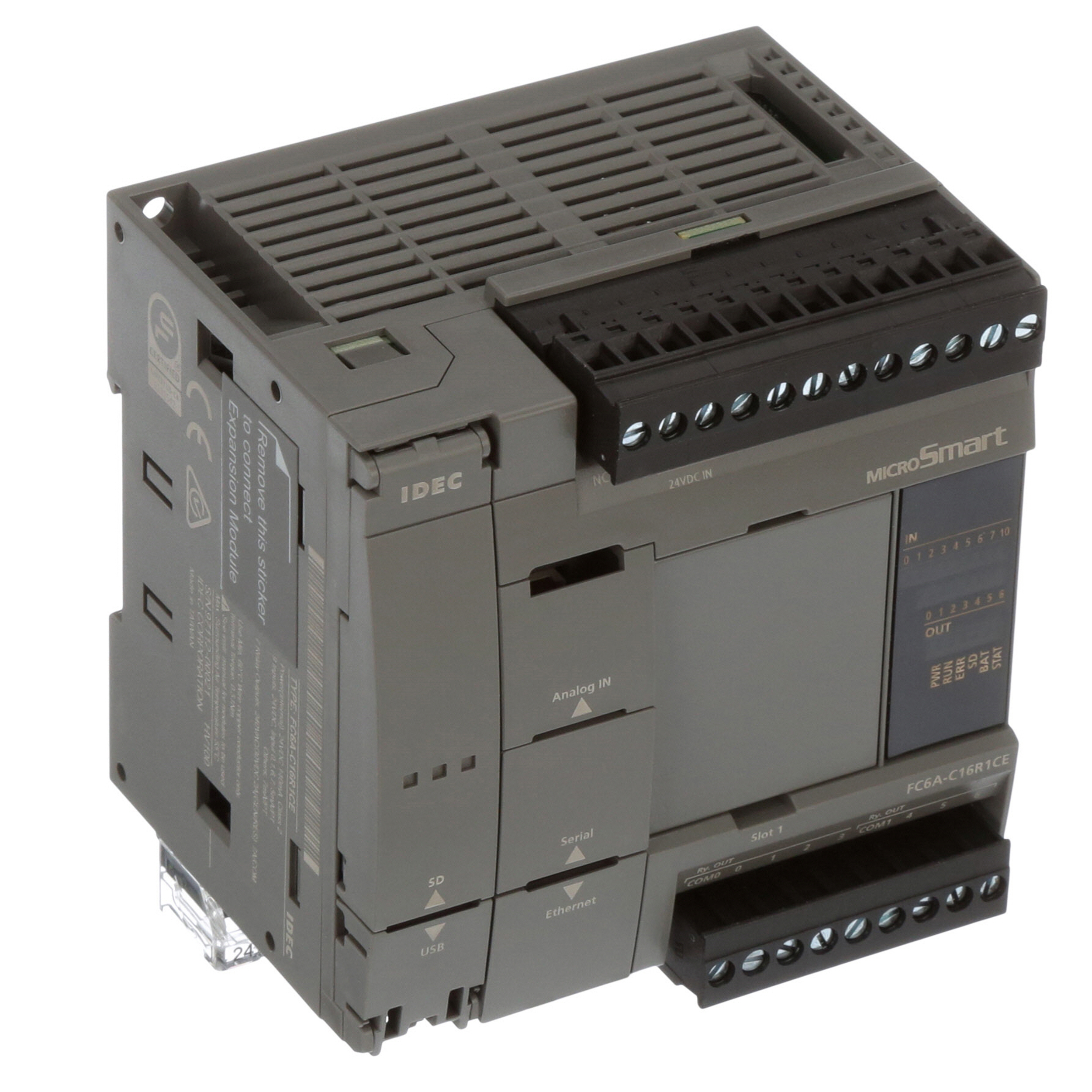 IDEC Corporation FC6A-C16R1CE Controller, Logic, FC6A SERIES