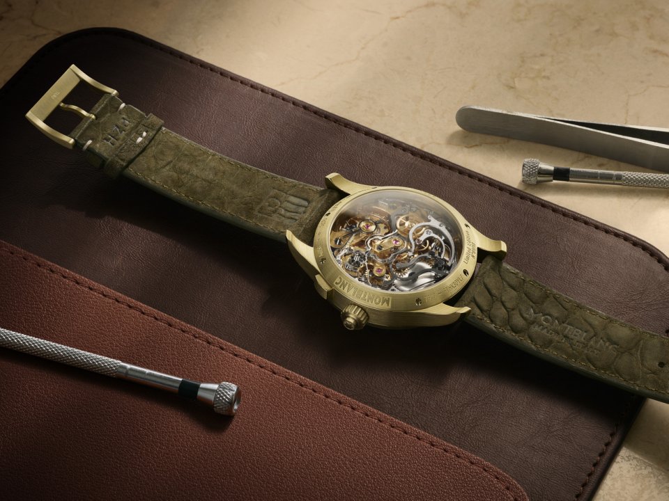 モンブラン 2021年新作ウォッチ ～ モンブラン 1858 スプリット