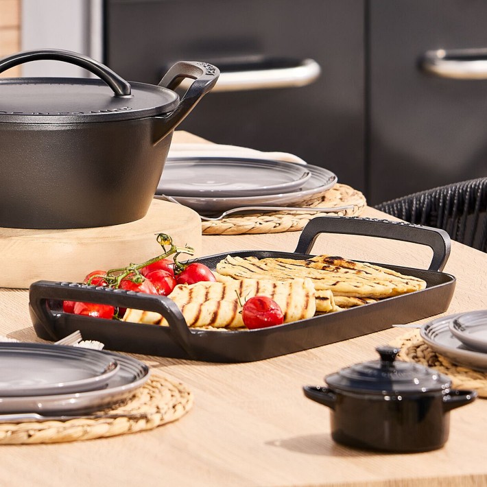 LE CREUSET 黒 長方形 グリルパン Amazon.co.jp: ル・クルーゼ(Le
