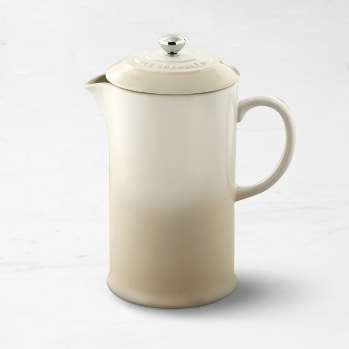 Le Creuset Café Stoneware French Press, 34 oz. | Williams Sonoma