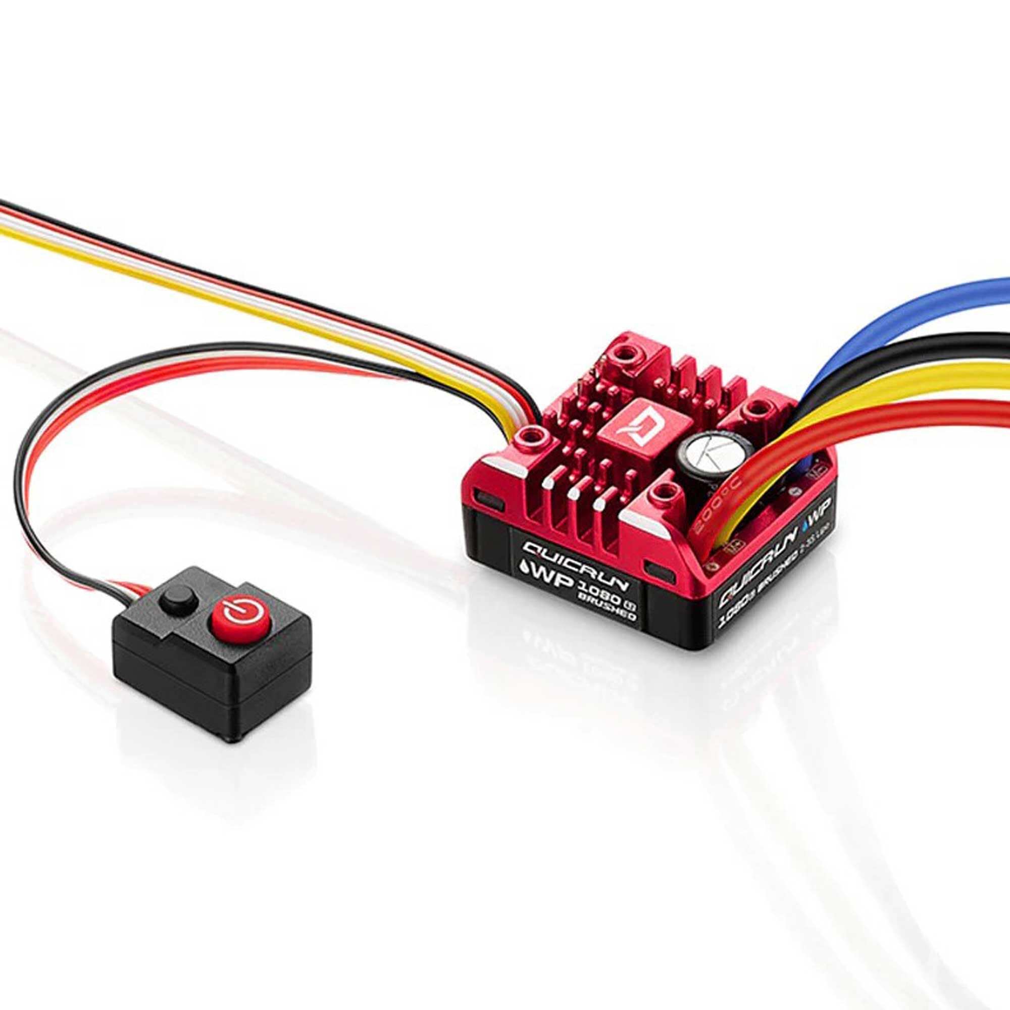 HOBBYWING QuicRun WP 1080 Brushed G2 ESC | Tower Hobbies