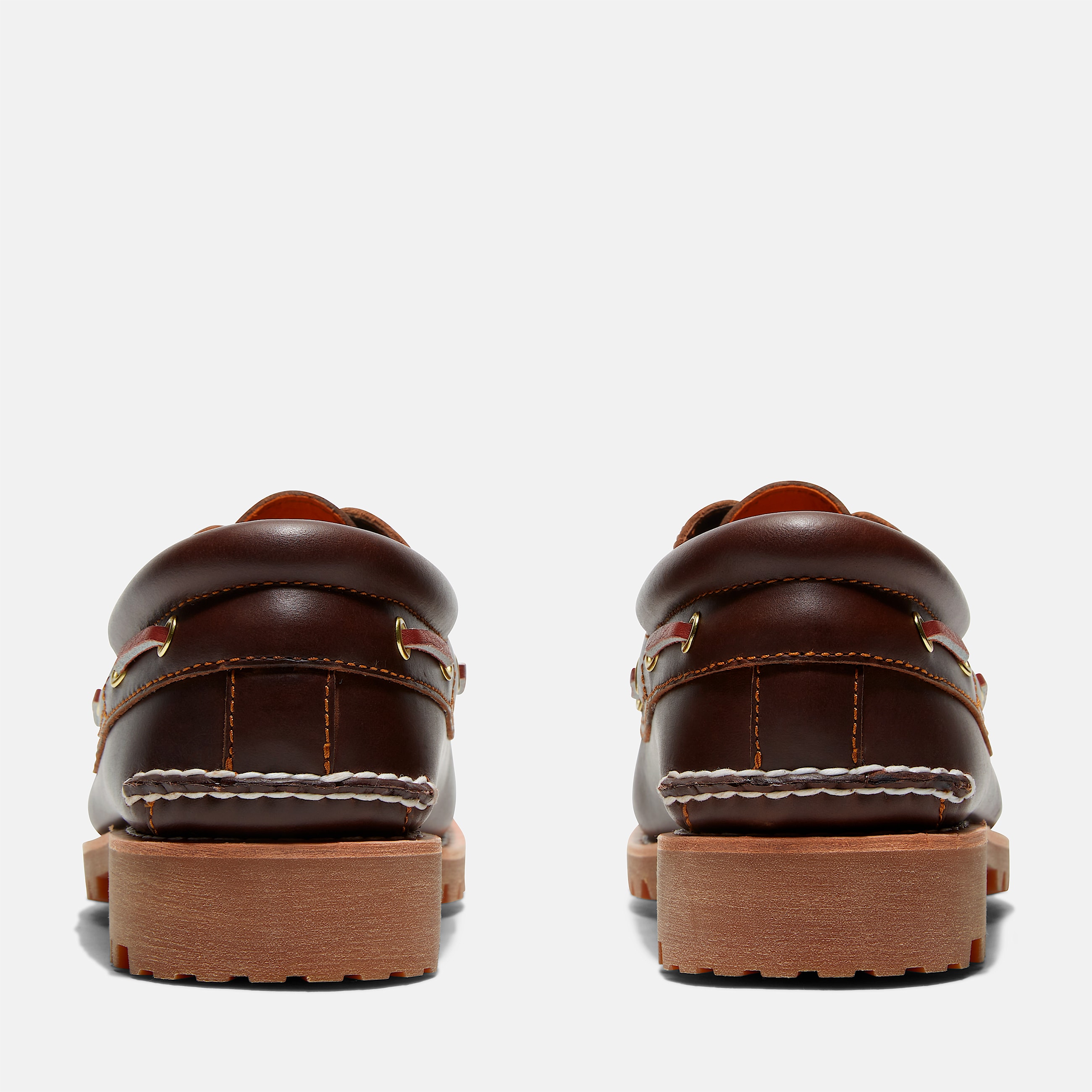 Men's Timberland® Authentic 3-Eye Lug Handsewn Boat Shoe