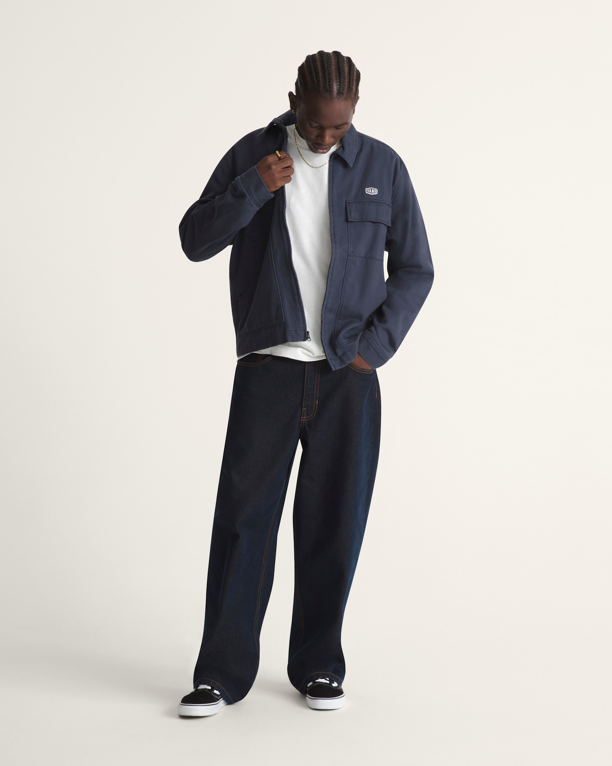 Mcavoy Station Jacket in Parisian Night Blue | Vans