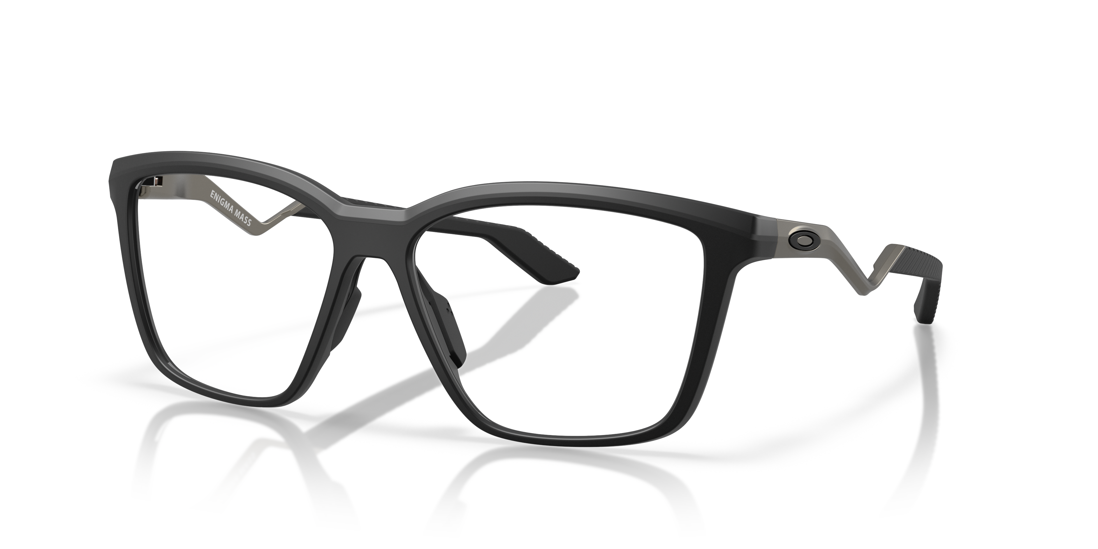Enigma Mass Satin Black Eyeglasses | Oakley® US