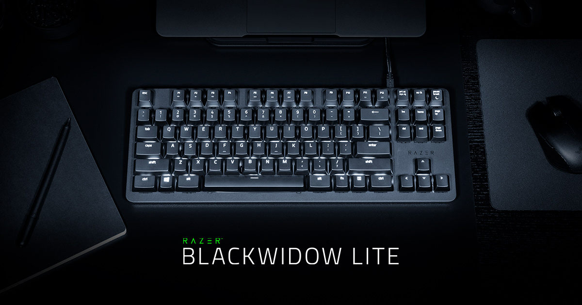Silent Mechanical Keyboard - Razer BlackWidow Lite | Razer 日本