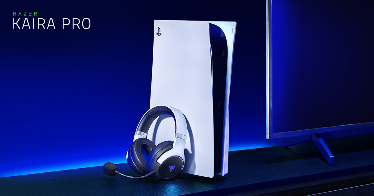 PS5 用ワイヤレスゲーミングヘッドセット - Razer Kaira Pro for