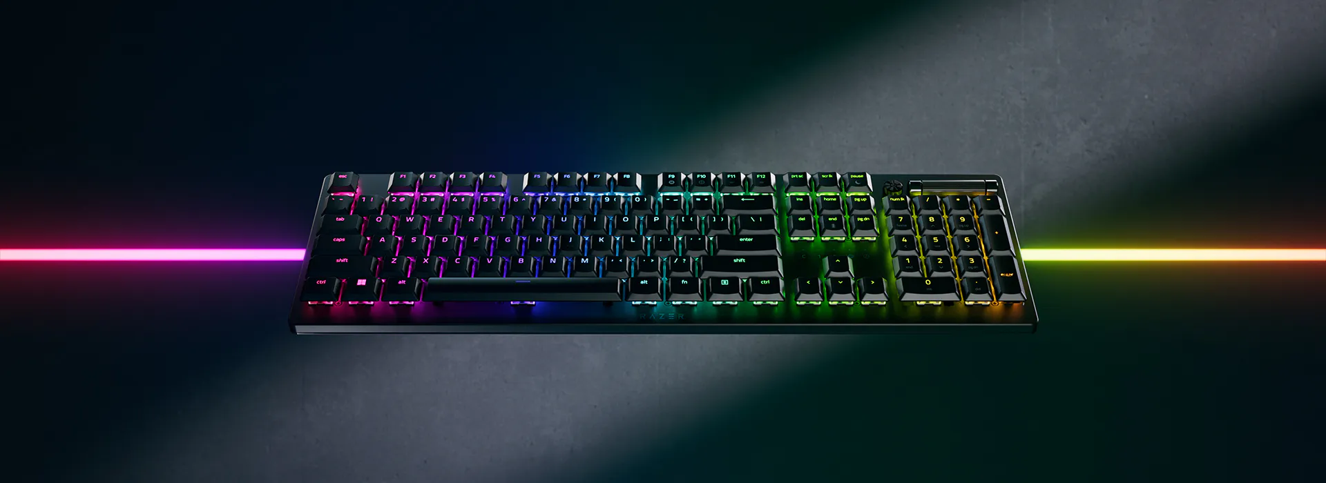 超スリムなワイヤレスキーボード - Razer DeathStalker V2 Pro | Razer