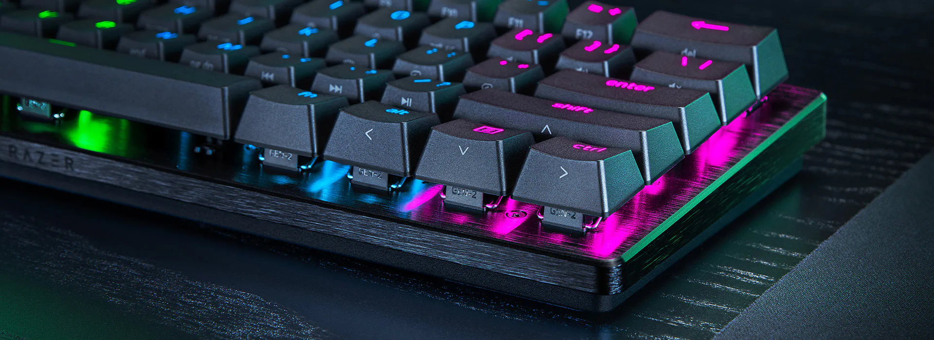 プロ向けのコンパクトな 60% キーボード - Razer Huntsman V3 Pro Mini