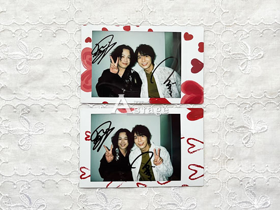 Marita 雪と墨 直筆サイン入 アクリルプレート Marita 雪と墨 直筆