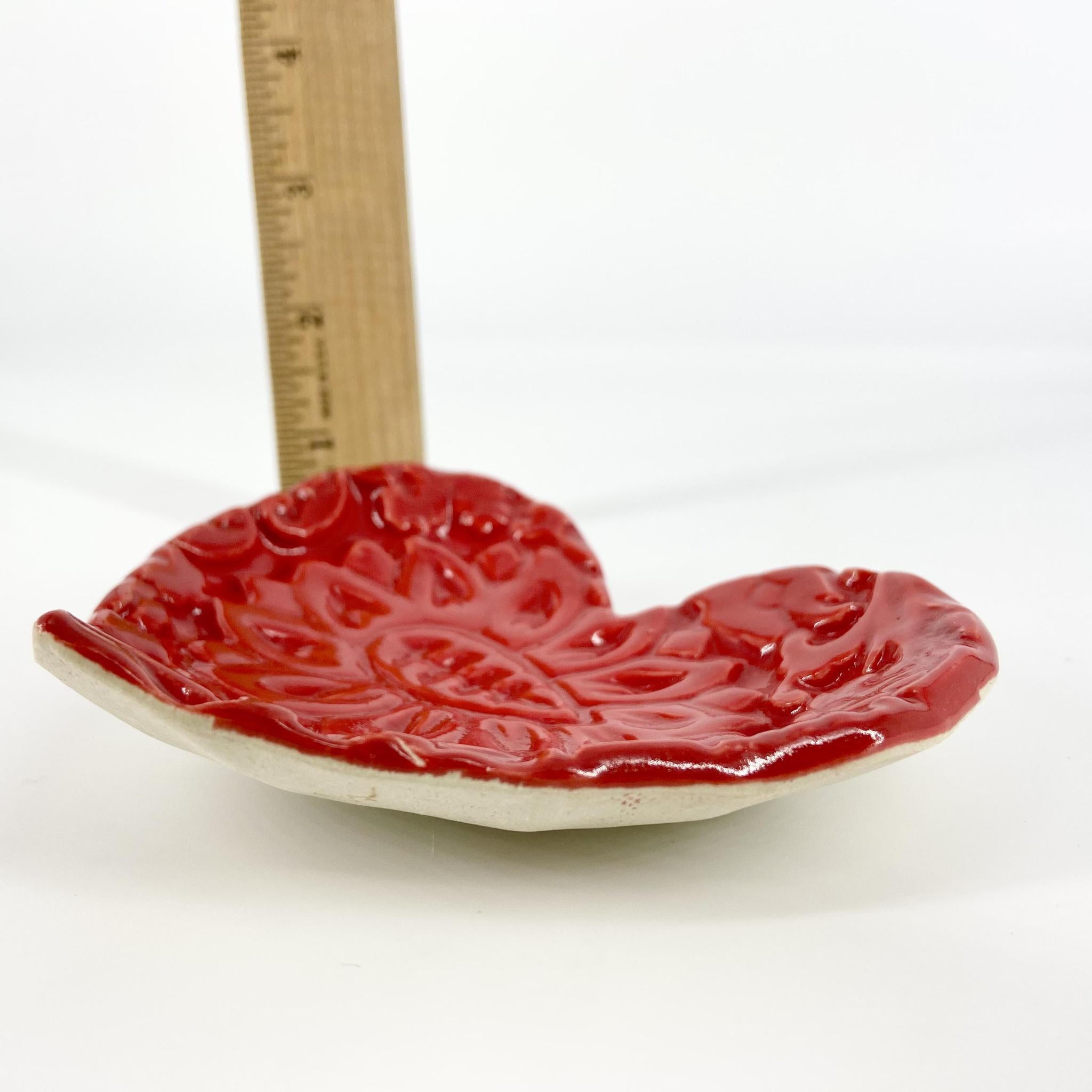 Tray - Heart Shaped Ceramic - Handmade Originals – A STORE NAMED STUFF