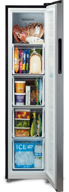 省エネ＆静音設計の新しいスリムフリーザー｜冷凍庫・フリーザー