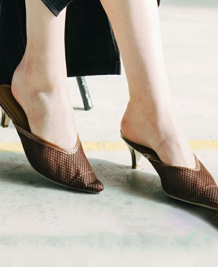 最終値下げ価格】メッシュミュール レディース 春 夏 ポインテッドトゥ