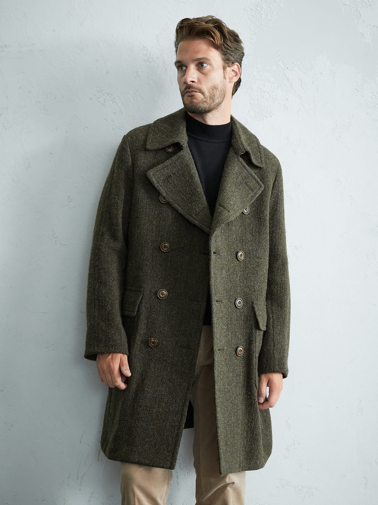 D.B Hunter ダブルブレストコート