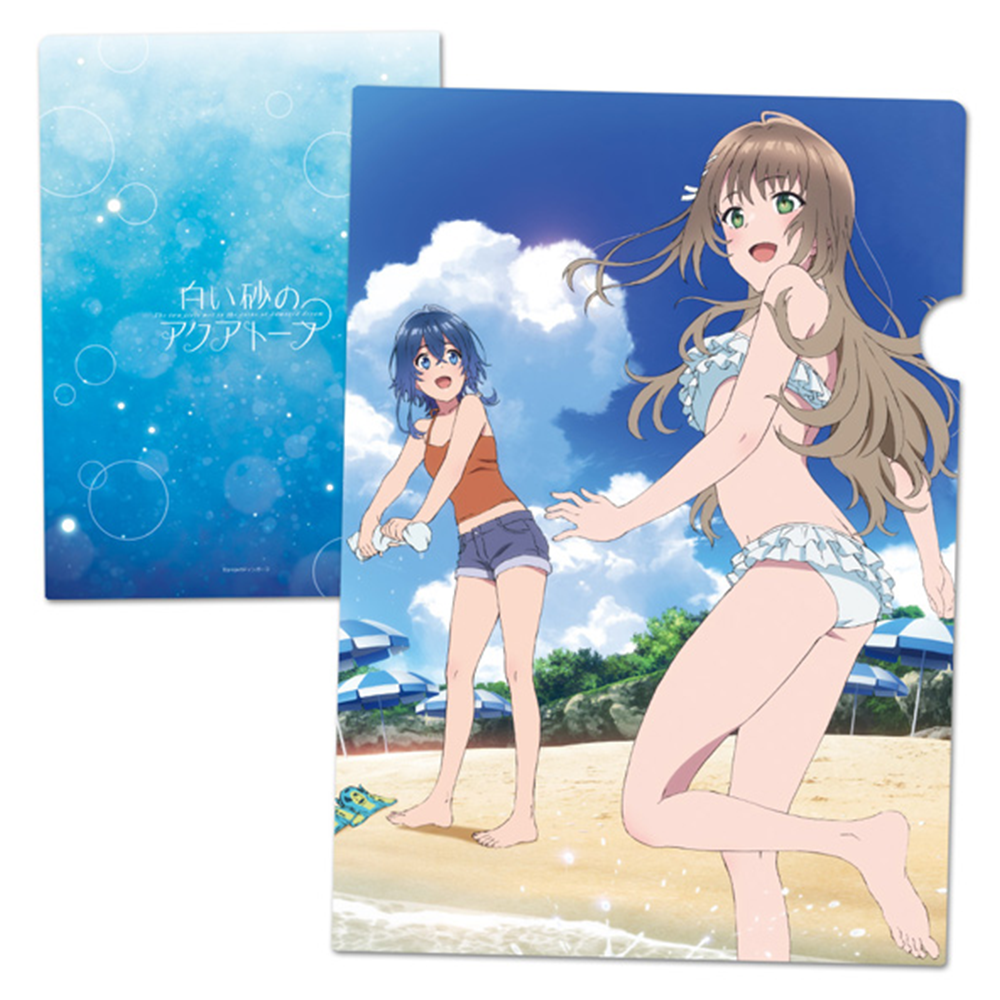 クリアファイル （海咲野くくる、宮沢風花） | Goods｜TVアニメ『白い