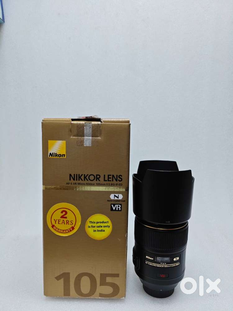 Nikon 105mm f/2.8G AF-S VR Micro-NIKKOR IF-ED Lens - Cameras