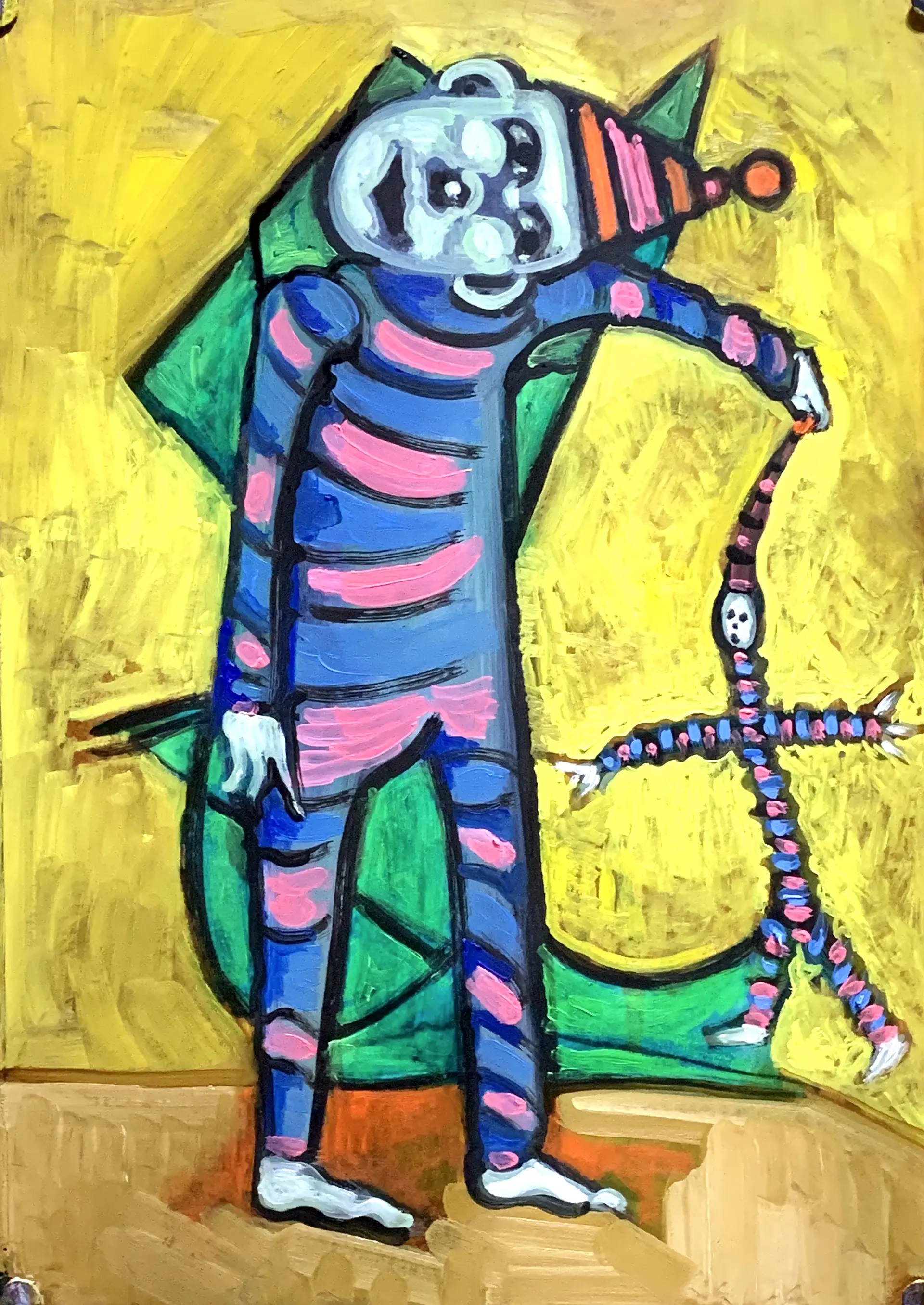 ピエロ / Pierrot by 林耕平/コウヘイ画伯 | 現代アートの販売・通販