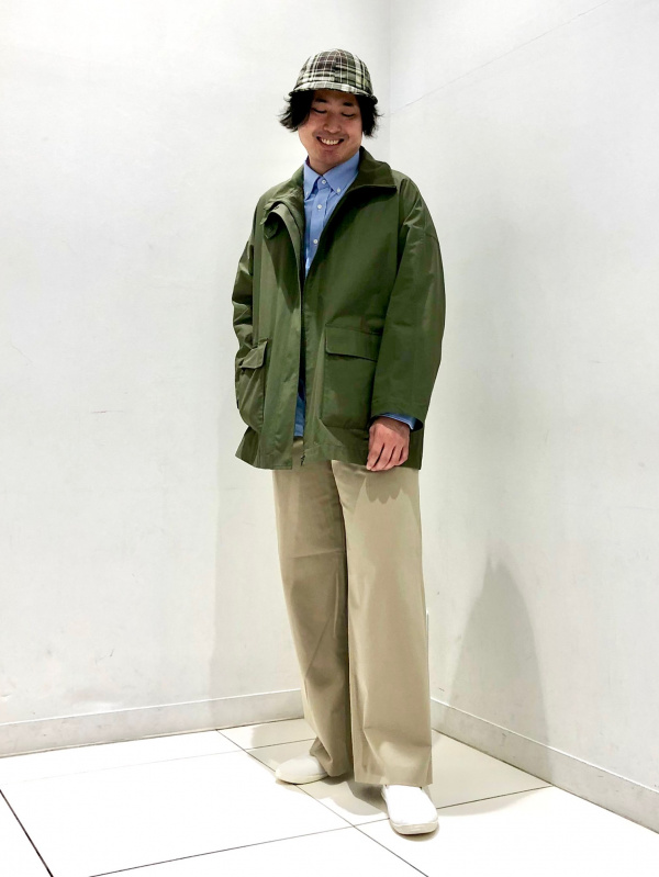 スタンドカラーオーバーサイズコート」の着用コーディネート| ユニクロ公式