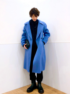 ユニクロ公式 | ダブルフェイスロングコート（コントワーデコトニエ）