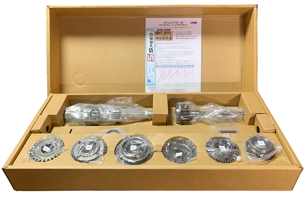 ▫APJシルビア5速用フルクロスレーシングギアセット | ▫自社