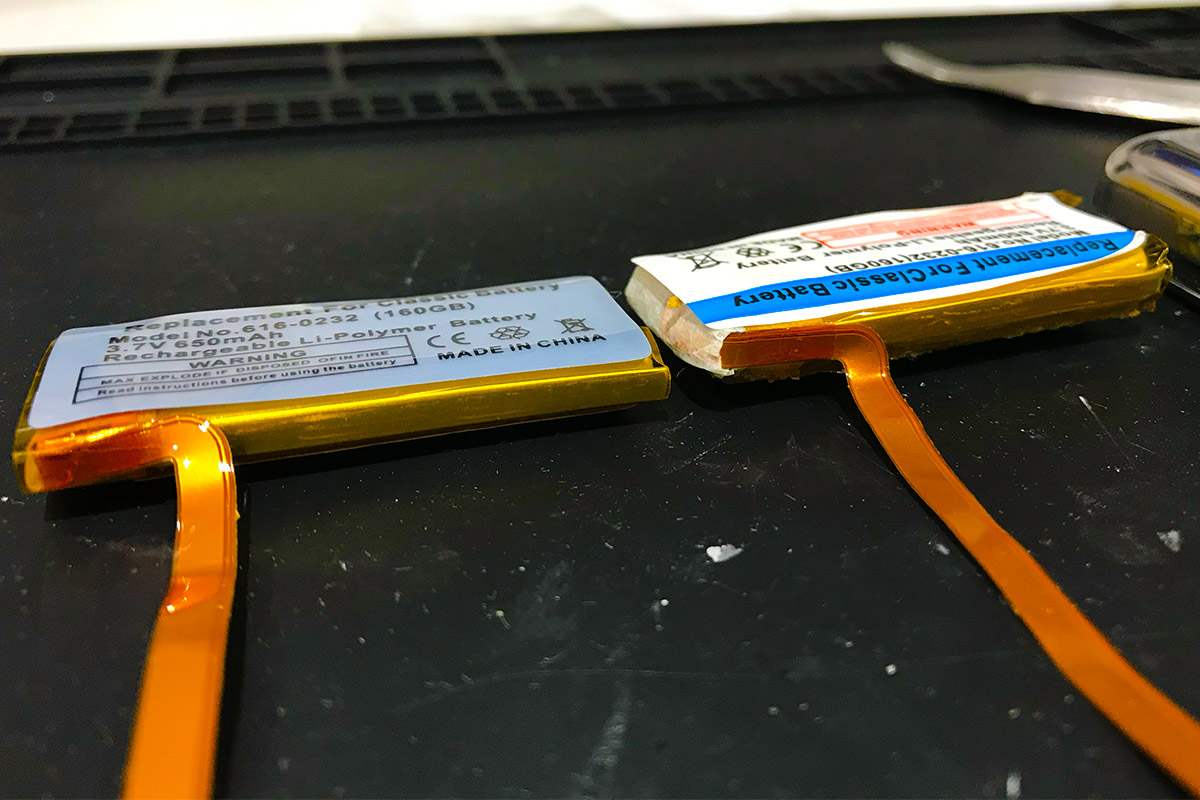 iPod classic 6分解方法とバッテリー交換・HDD取り替え修理 | APPLEMAC