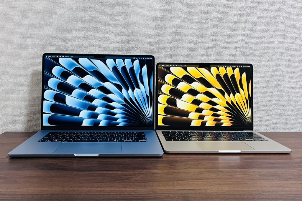 レビュー】15インチMacBook Air (M4, 2025)を13インチと徹底比較！新色