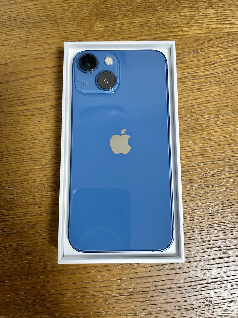 格安で入手したiPhone 13 mini ブルーを開封！ | AppleBamboo.com