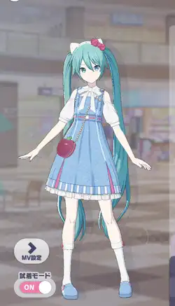 プロセカ】[feat.ハローキティ]初音ミクのカードイラストと衣装