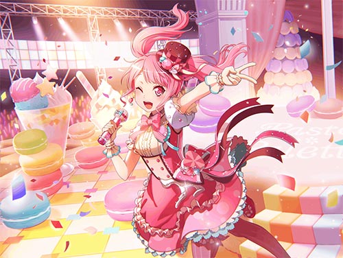 バンドリ！ガルパ】[必殺アイドルポーズ]丸山彩のステータスと