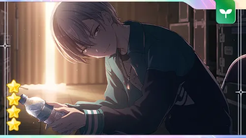 プロセカ】[燃え上がる闘志]青柳冬弥のカードイラストと衣装