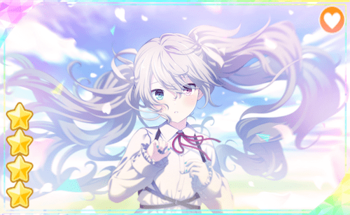 プロセカ】[風に舞う花びらの中で]初音ミクのカードイラストと衣装