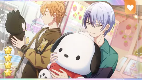 プロセカ】[feat.ポチャッコ]青柳冬弥のカードイラストと衣装