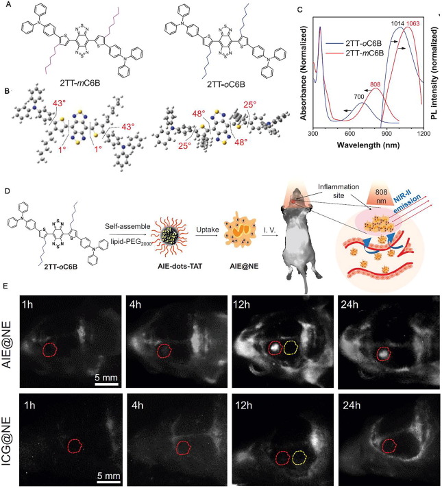 Aggregation-induced emission: An illuminator in the brain