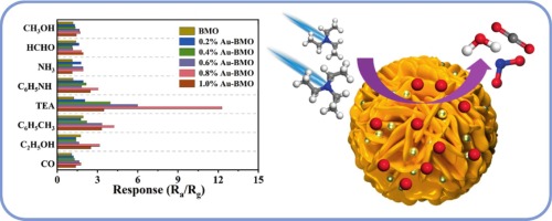Rapid response and high selectivity gas sensor for detecting