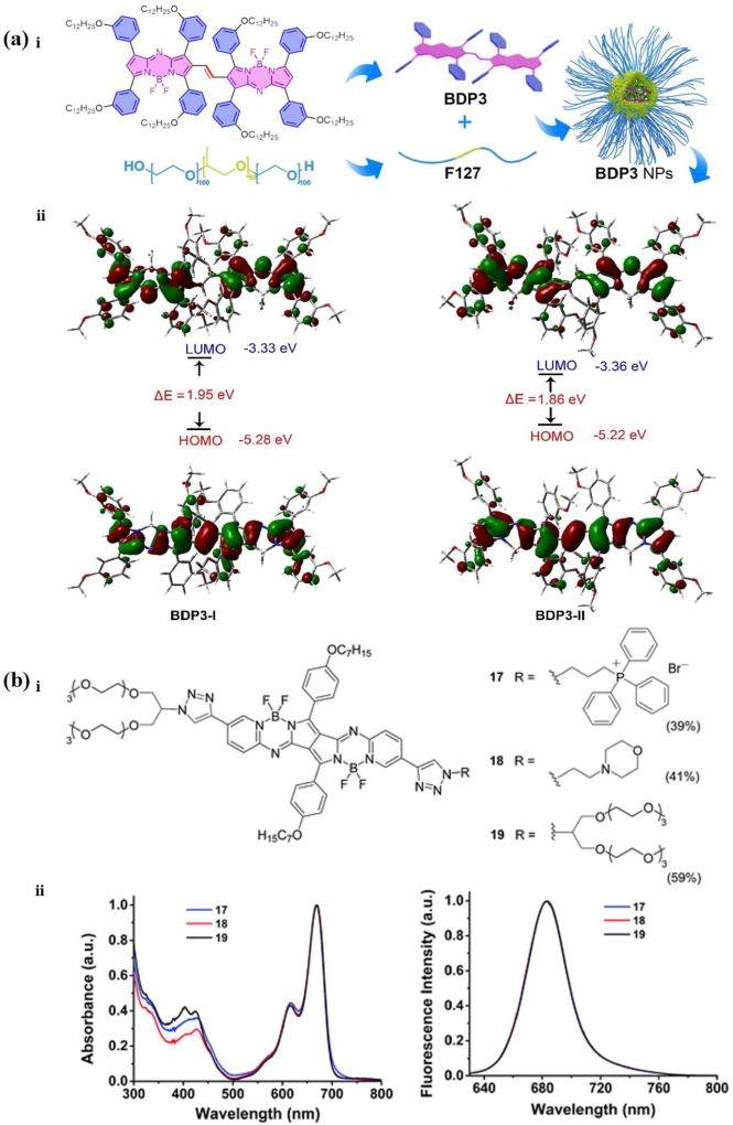 Near-infrared fluorescent Aza-BODIPY dyes: Rational structural