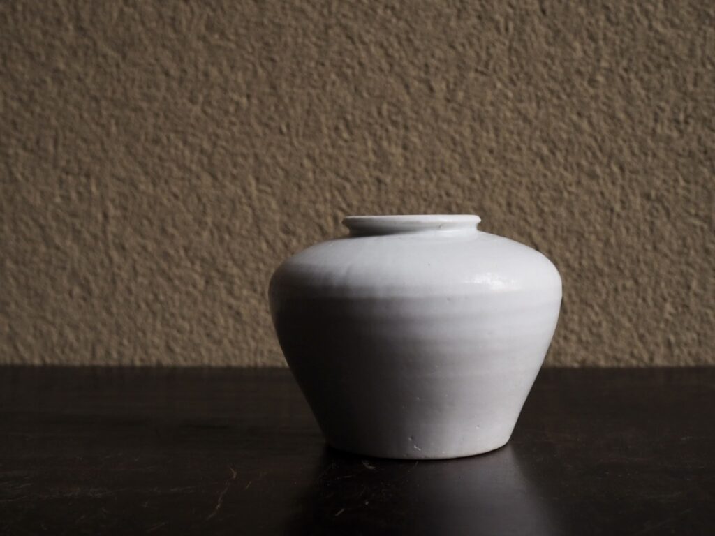 李朝初期白磁小壺 | 古美術いもと