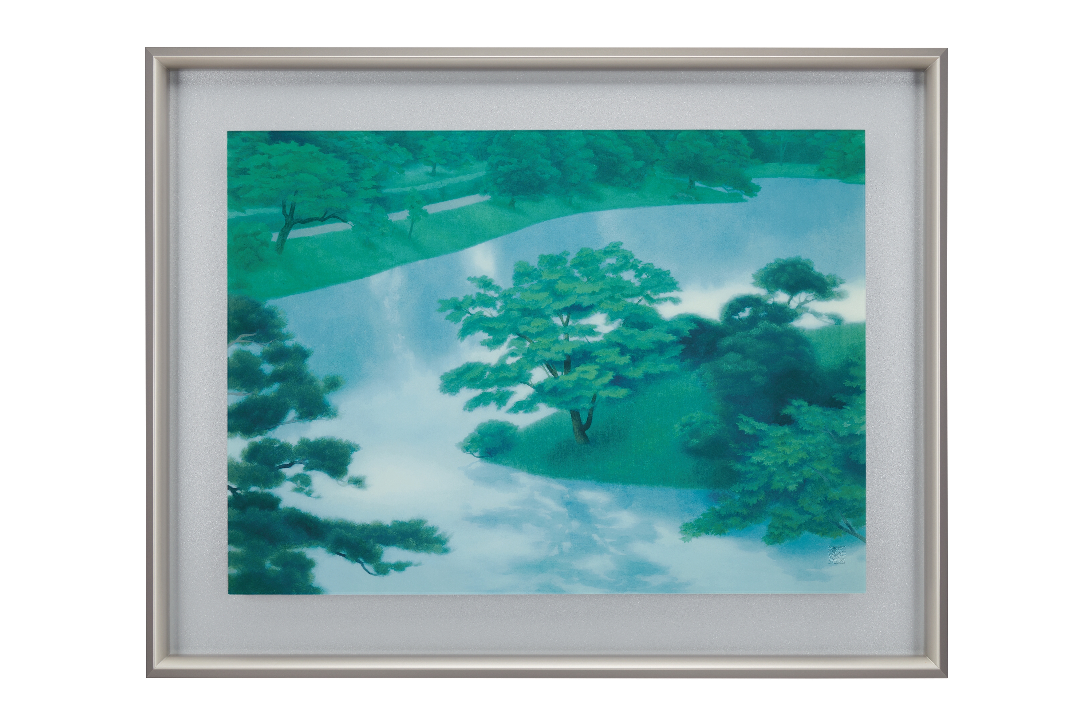 東山魁夷『 東山魁夷マスターピース コレクション™「緑潤う」』 | 特殊