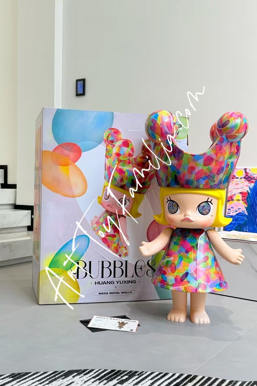 400% MEGA Royal Molly 400% Bubbles Huang Yuxing | POP MART – Art