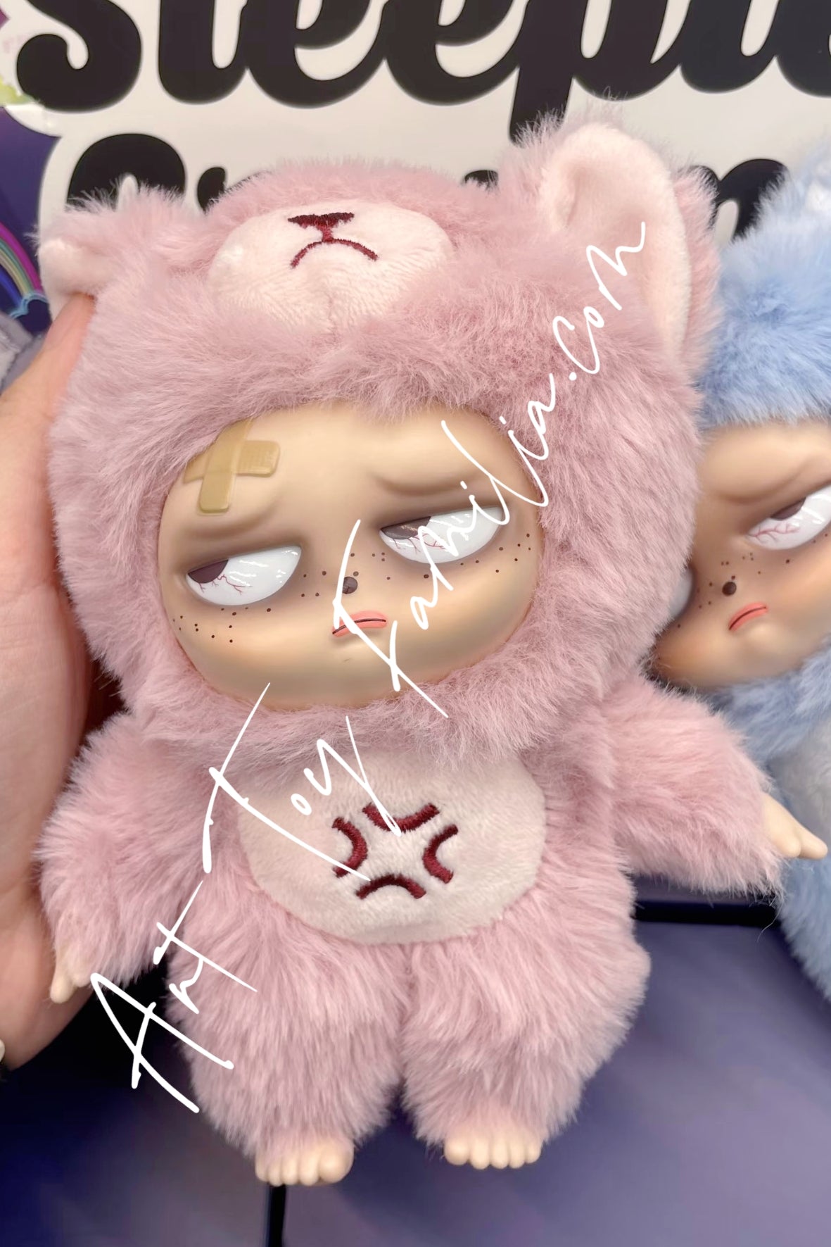 Grumpipi Sleepless Grumpipi Series Vinyl Plush Doll - 失眠暴走娃毛