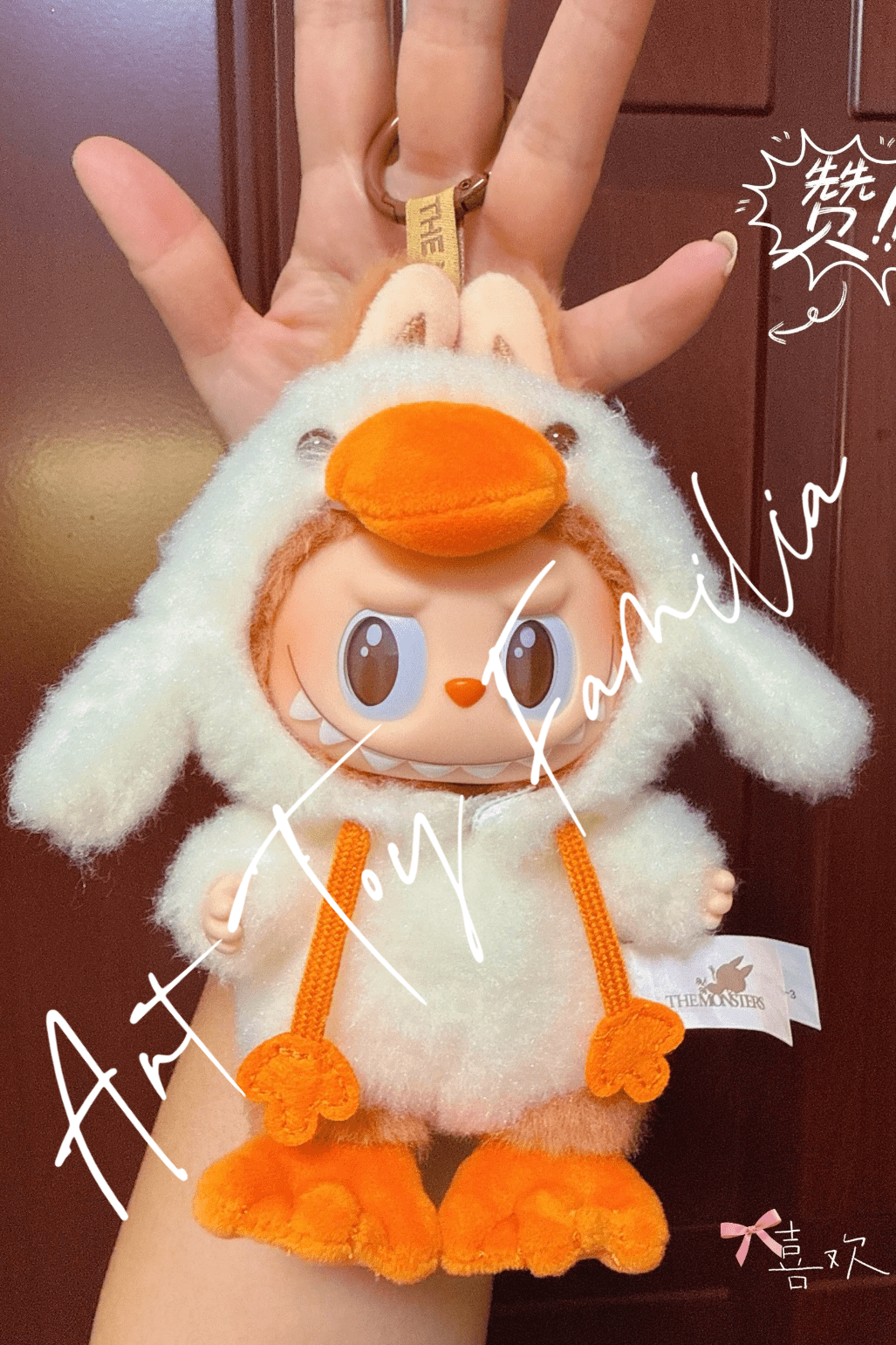 The Monsters Labubu Forest Fairy Tale Series Vinyl Plush Pendant