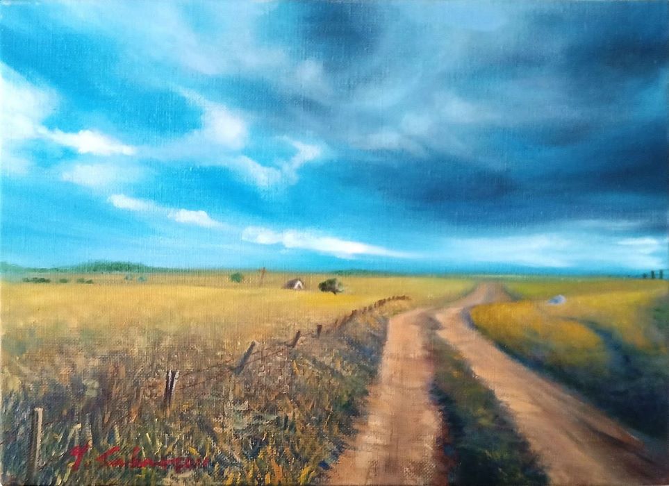 油絵【風景画の描き方】コツと注意点7つ - オンライン絵画教室