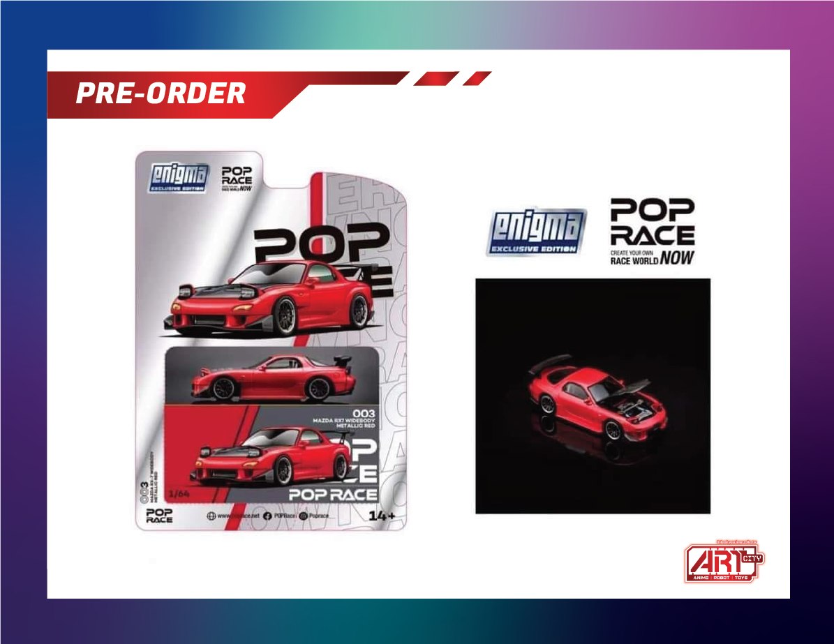 Pop Race x Enigma - PRE003 - Mazda RX-7 (FD3s) Widebody - Metallic