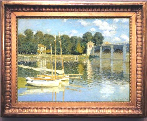 アルジャントゥイユの橋》(1874) – 美術館所蔵・オークションハウス