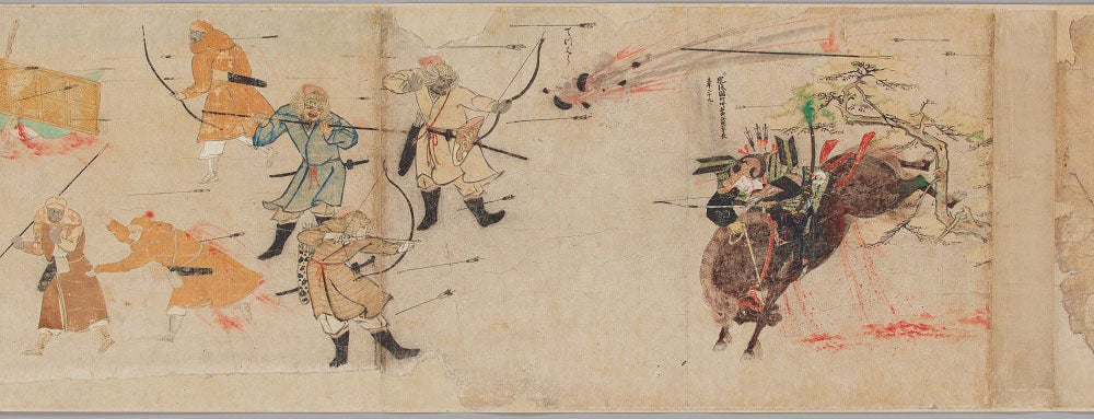 本郷和人の皇室のお宝拝見】元寇の戦闘シーンより伝えたかったこと