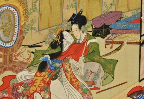 関西】浮世絵が描く「秘め事」の美－－細見美術館で「美しい春画―北斎