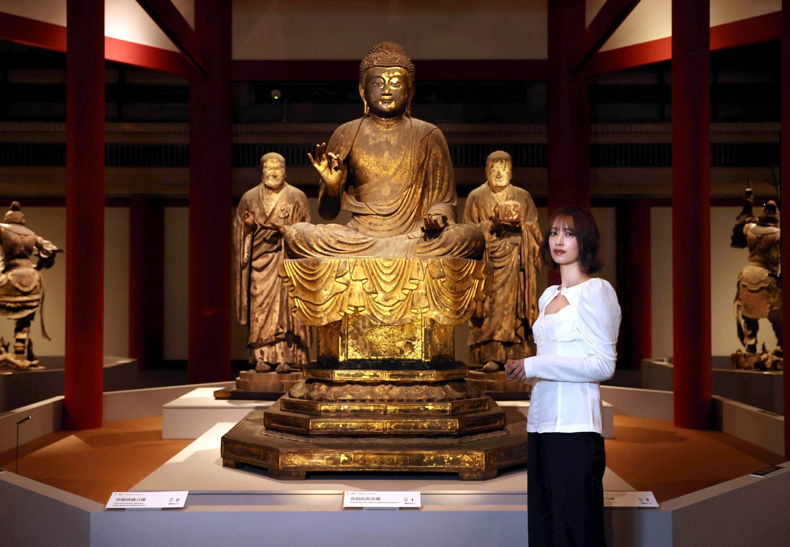 渦巻くアート】佐々木久美さんが特別展「運慶 祈りの空間―興福寺北円堂