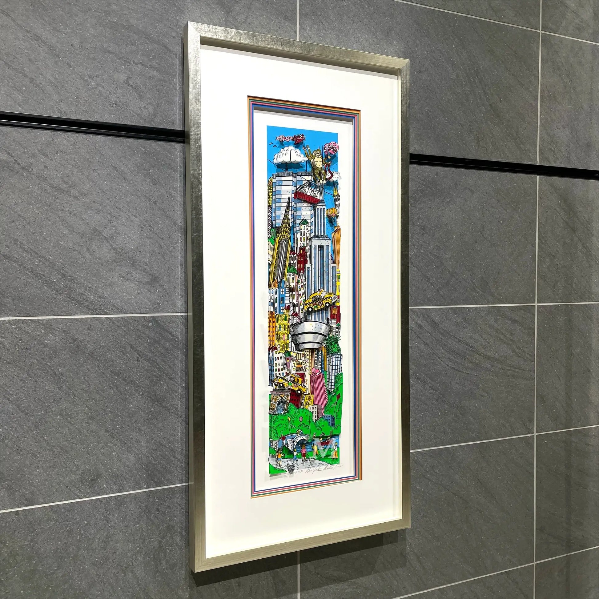 チャールズ・ファジーノ (Charles Fazzino)「A Slice of New York」ART