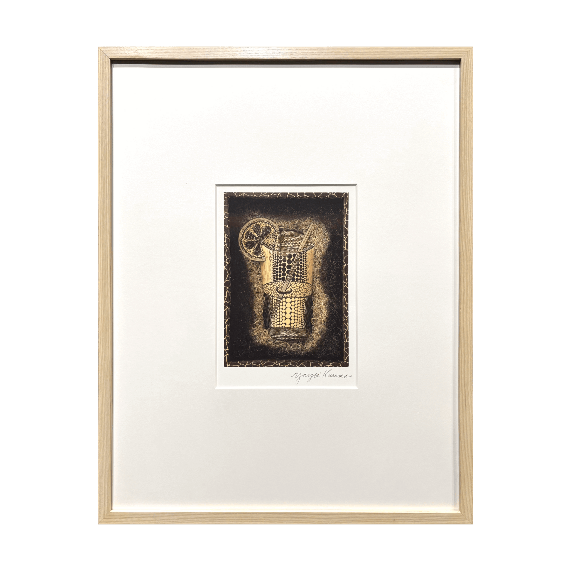 草間彌生 (Yayoi Kusama) - 「レモンスカッシュ、1993年」 草間彌生