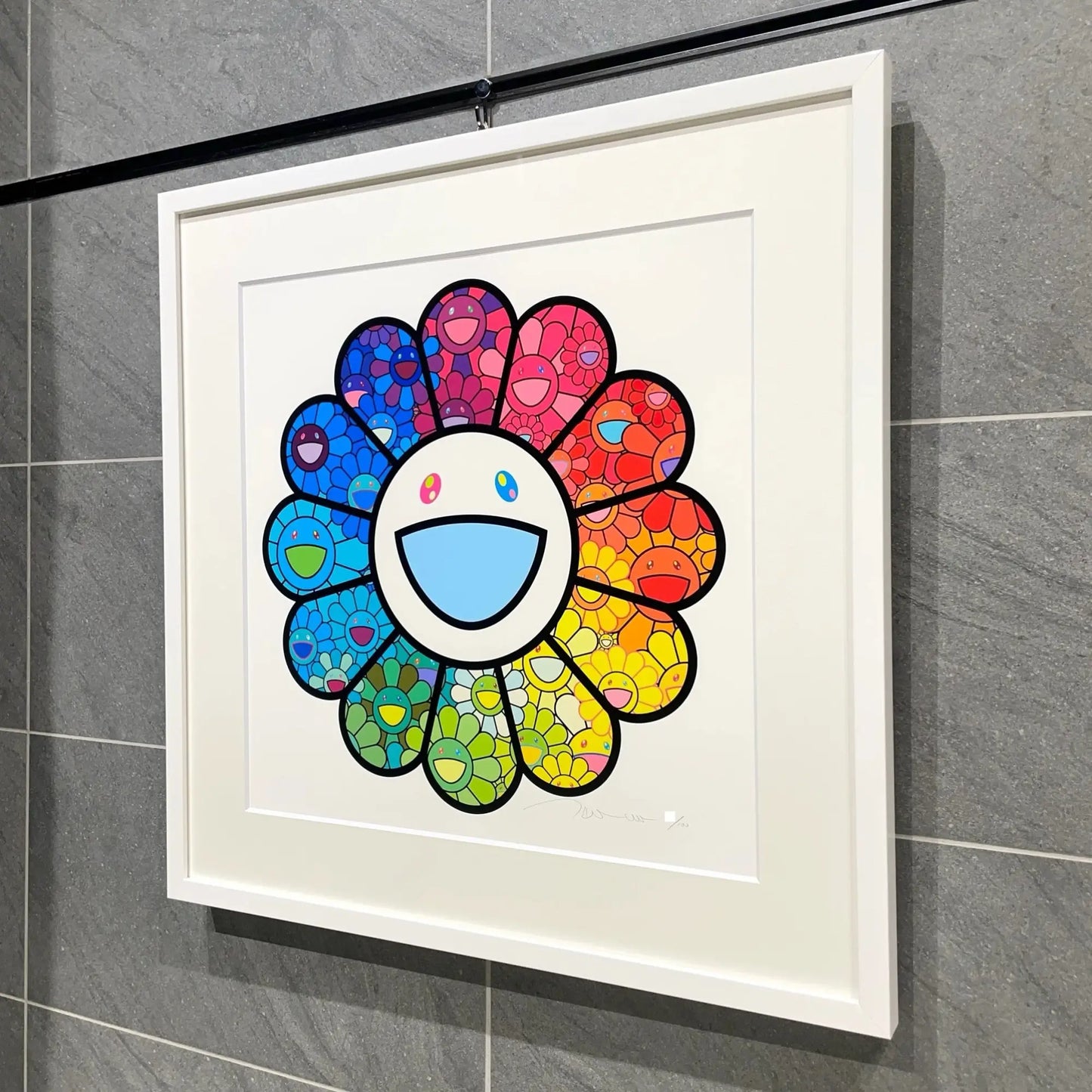 村上隆(Takashi Murakami)「マルチカラースーパーフラットフラワーズ